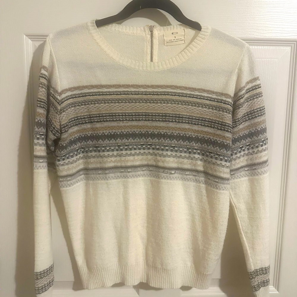 Pins and needles sweater